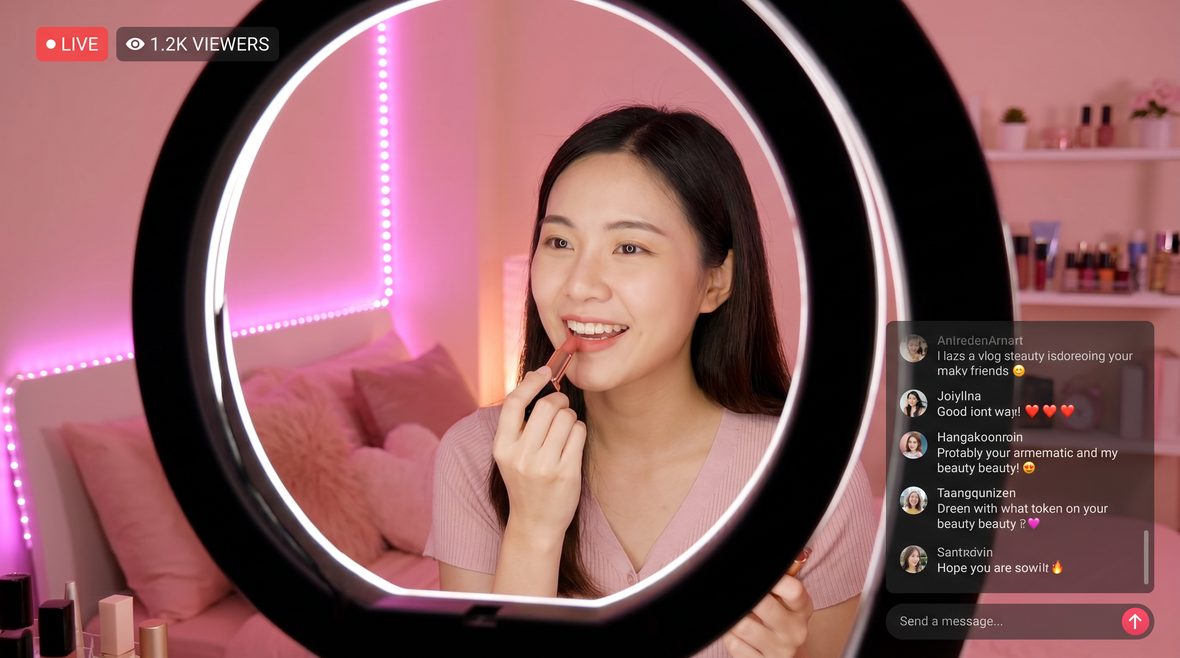 草莓视频美妆vlog视频